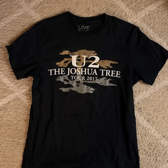 “RARE” NEW U2 The Joshua Tree Tour 2017 Black T-Shirt Med/Large - Picture 7 of 11